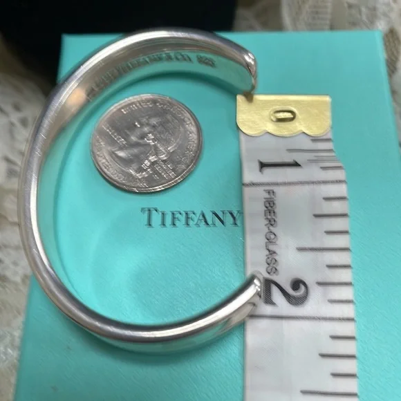 Tiffany 925 Bangle Cuff - Picture 9 of 12